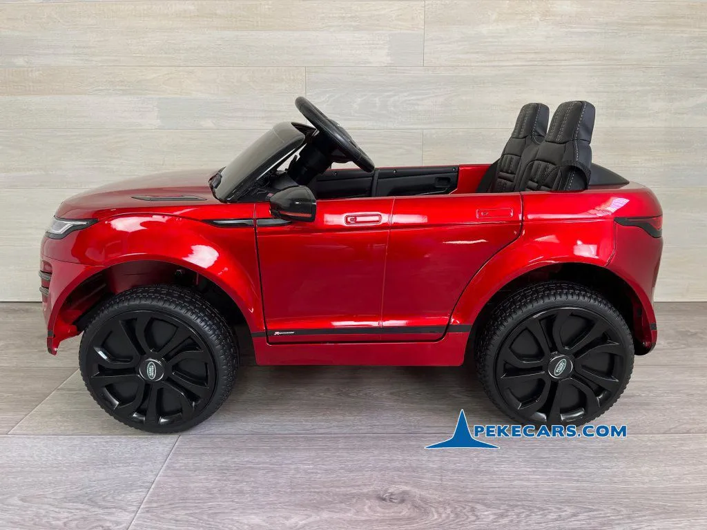 coche electrico para niños Range Rover Evoque 12V 2.4G Rojo Metalizado