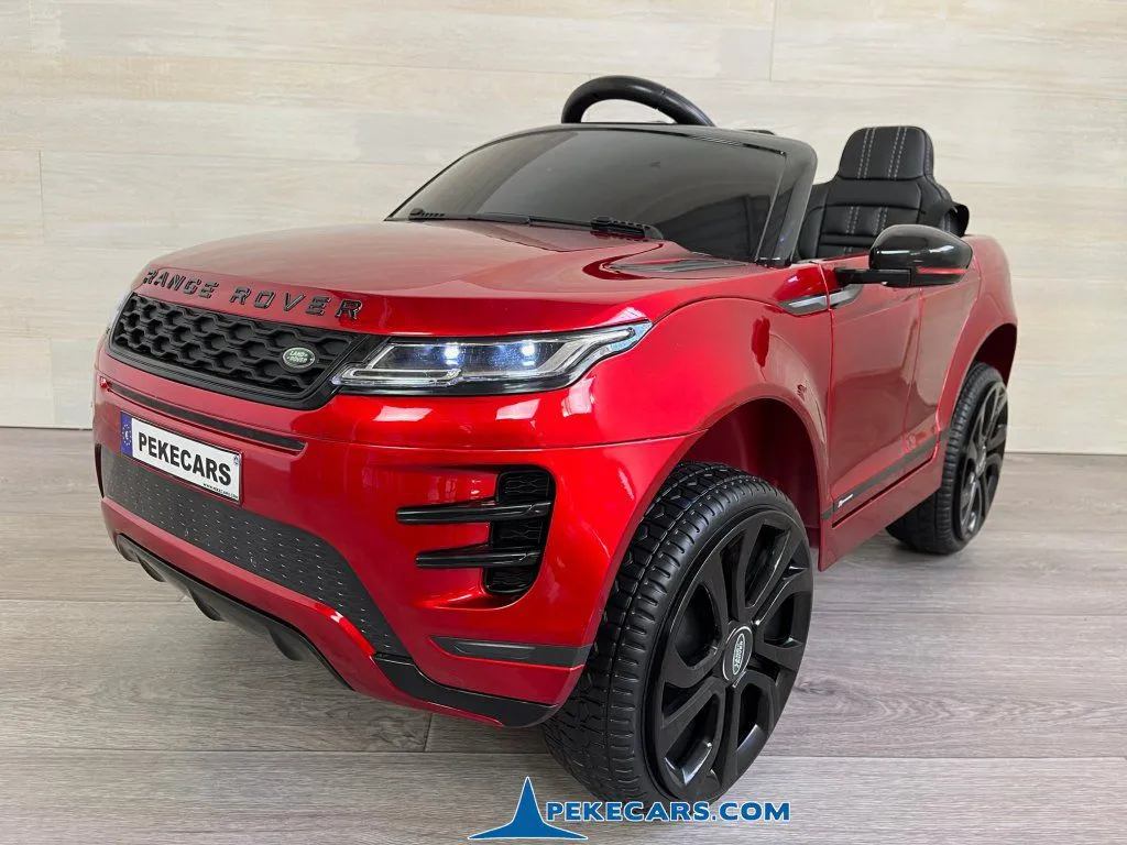 coche electrico infantil Range Rover Evoque 12V 2.4G Rojo Metalizado