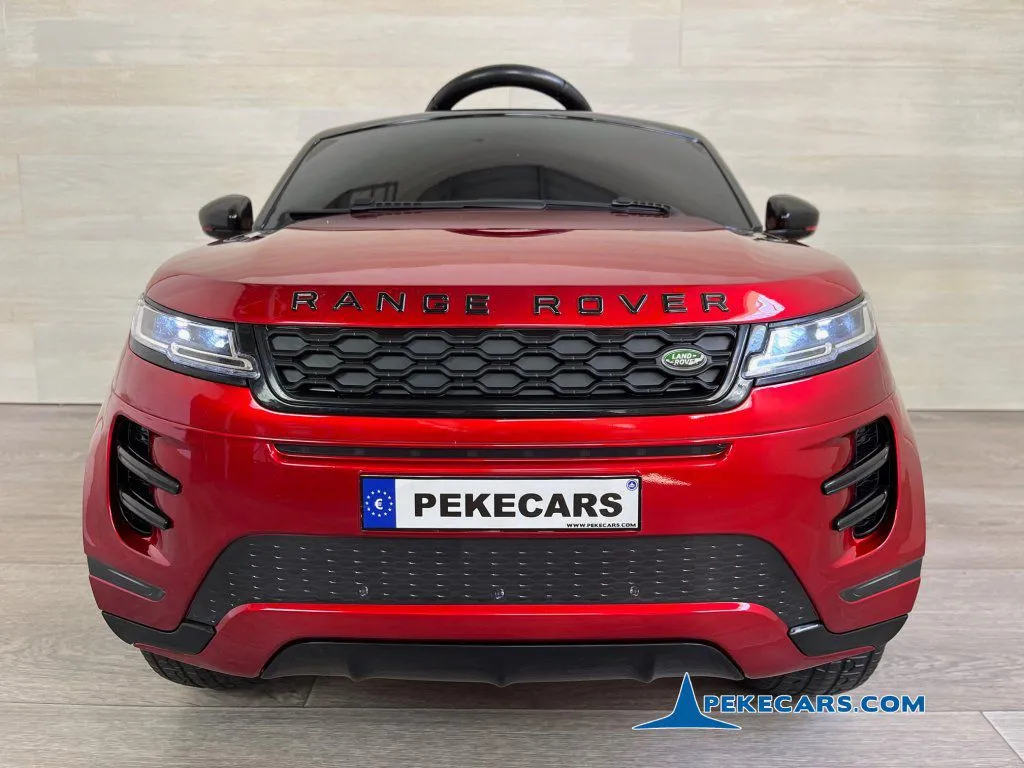 coche a bateria infantil Range Rover Evoque 12V 2.4G Rojo Metalizado