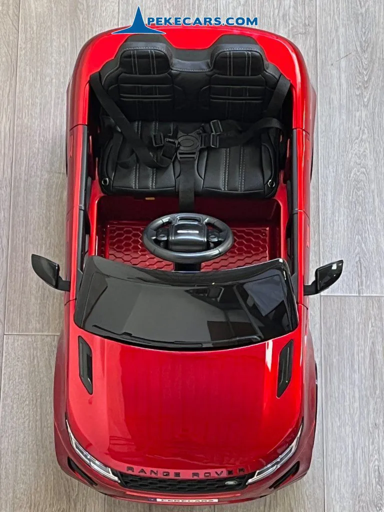 coche electrico para niños Range Rover Evoque 12V 2.4G Rojo Metalizado