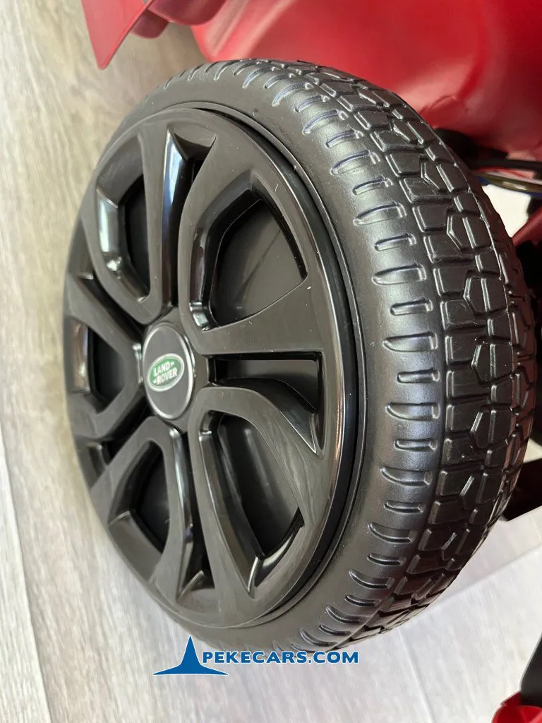 coche a bateria infantil Range Rover Evoque 12V 2.4G Rojo Metalizado