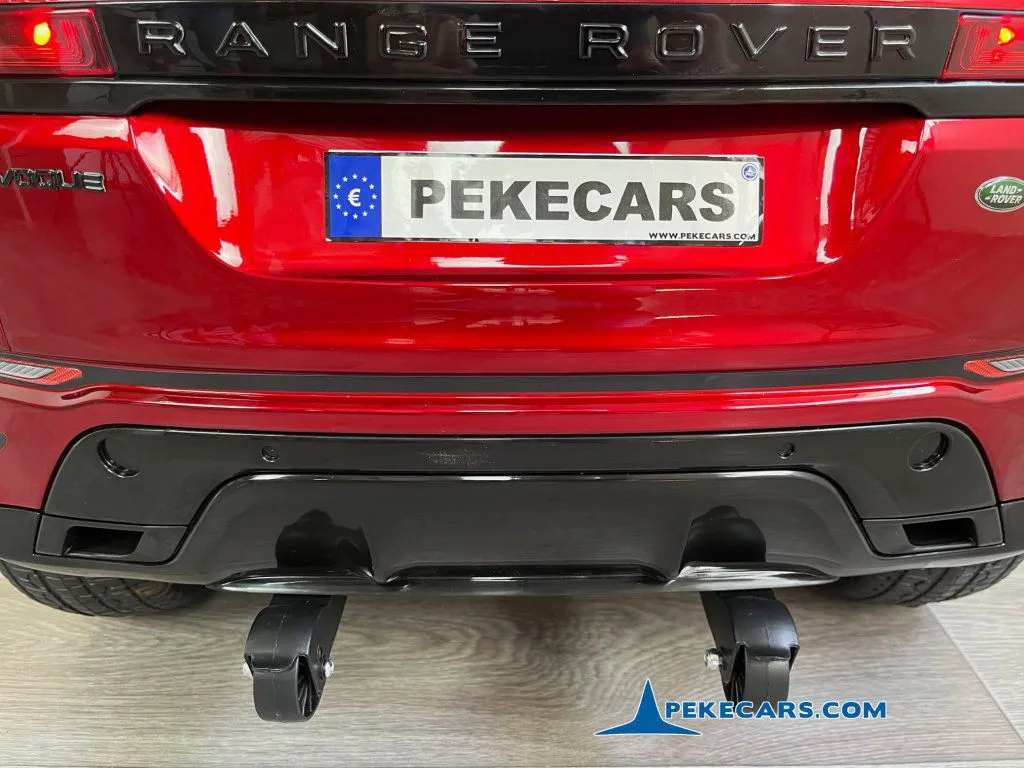 coche a bateria infantil Range Rover Evoque 12V 2.4G Rojo Metalizado