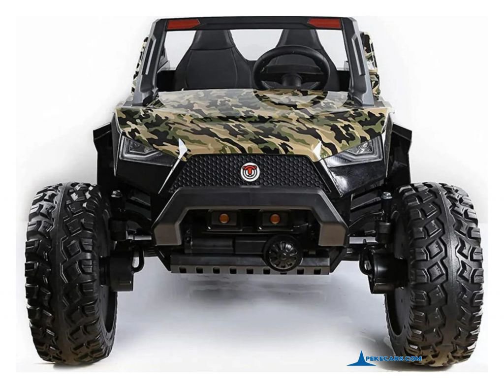 Todoterreno Clash 24V MP4 Camuflaje 2.4G frontal