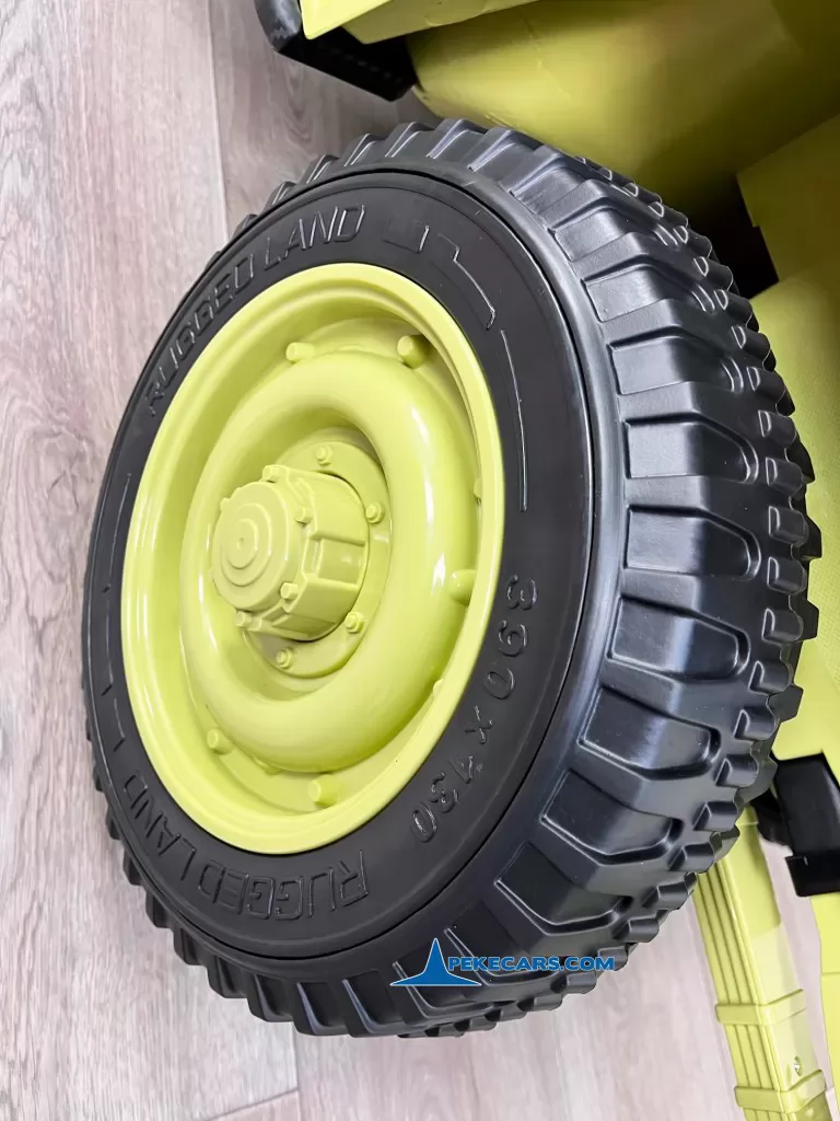 todoterreno willys jeep desert fox coches electricos para niños ruedas