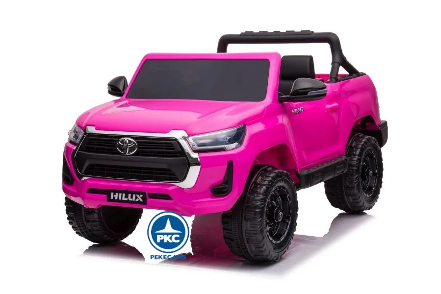 Toyota Hilux 12v 2,4Ghz rosa vista principal