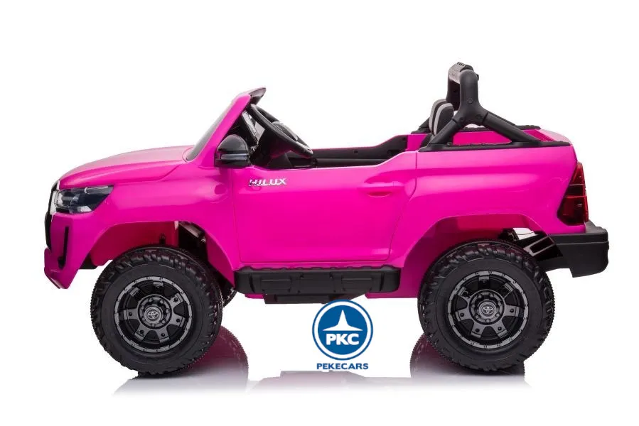Toyota Hilux 12v 2,4Ghz rosa