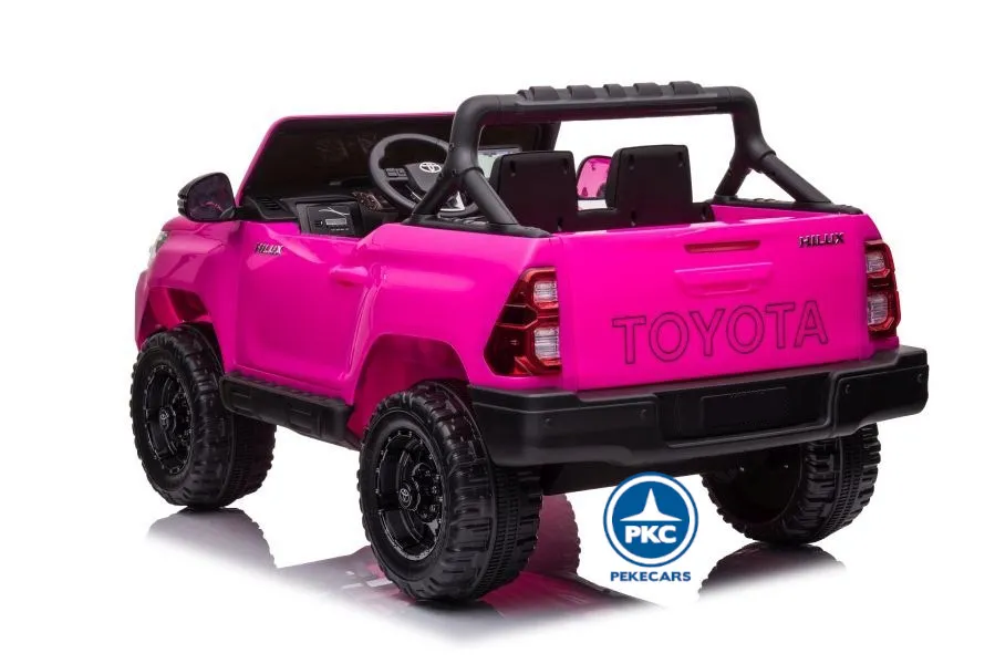 Toyota Hilux 12v 2,4Ghz rosa