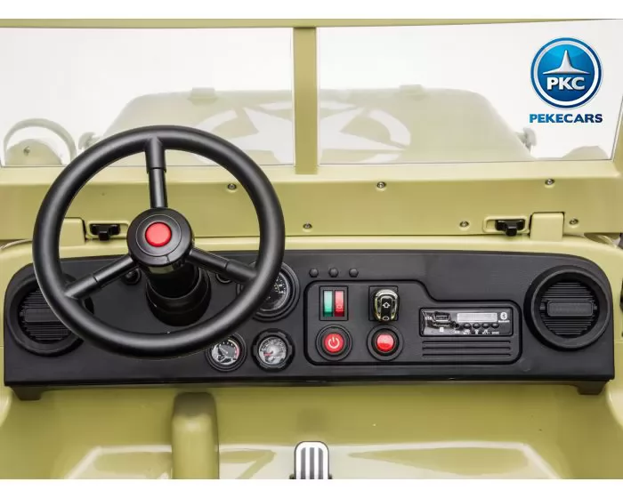 Willys Army jeep 1942 volante y display