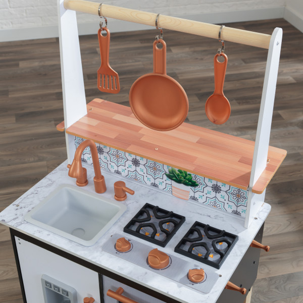 Cocina Artisan Island Kidkraft 53441 - vista accesorios