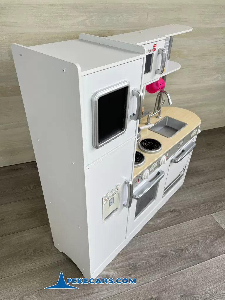 cocina de juguete para niñas accesorios blanca