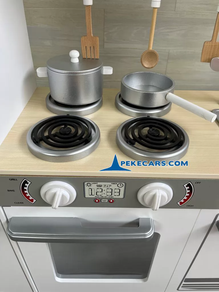 cocina de juguete niñas accesorios blanca