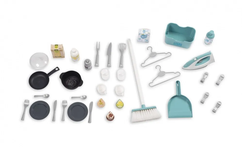 cocina de juguete niñas Cocina Cleaning Tefal Studio - accesorios