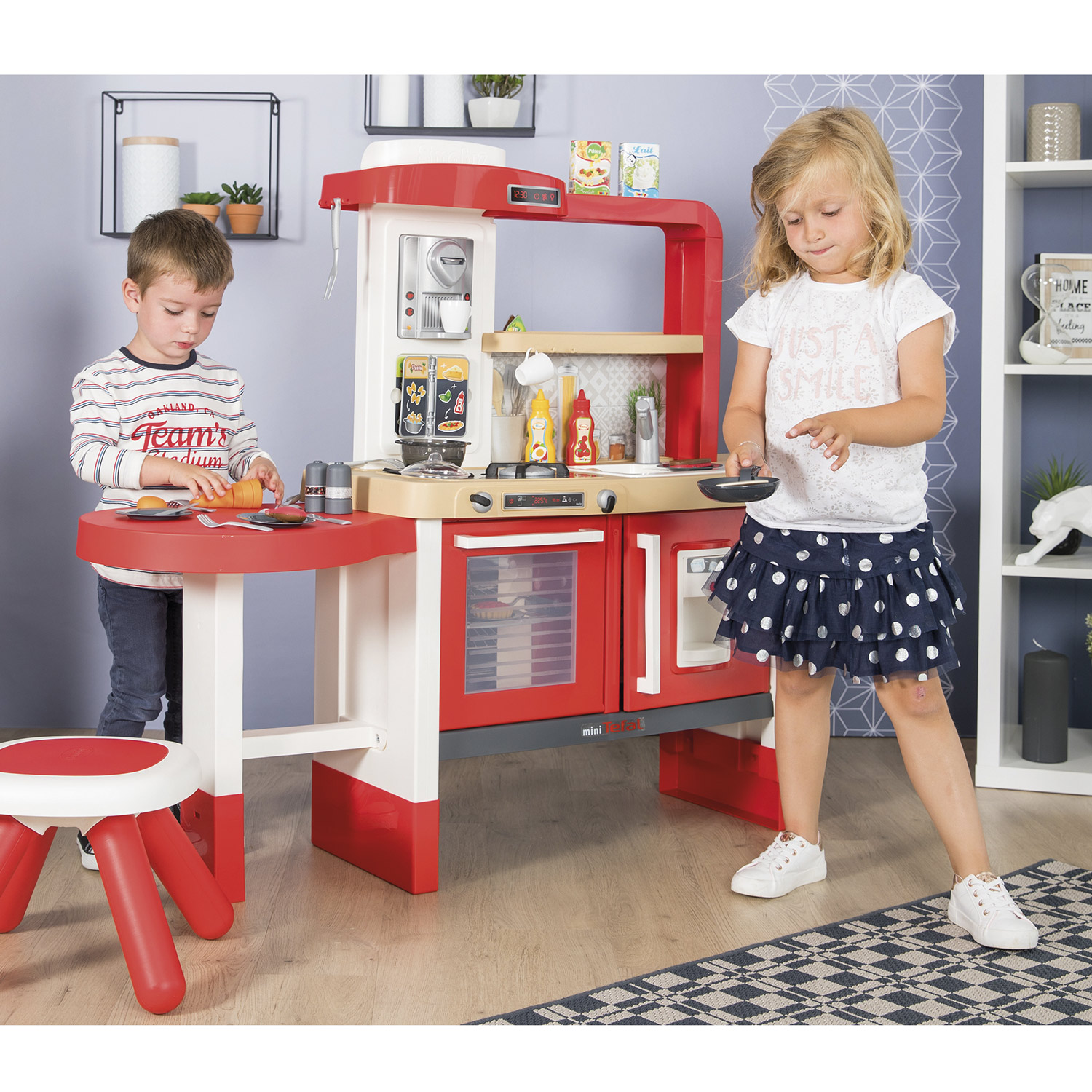 Cocina Infantil Molto Master Kitchen Electronic XL – Con 46 Accesorios, Luces Y Sonidos, Para Niños +3 Años