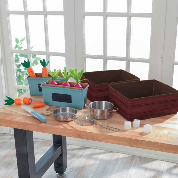 Cocina Farmhouse de Kidkraft 53444 - vista accesorios