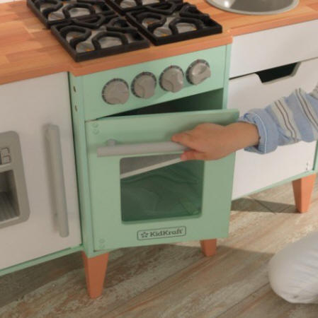 COCINA KIDKRAFT 53432 MID-CINTURY MODERN HORNO