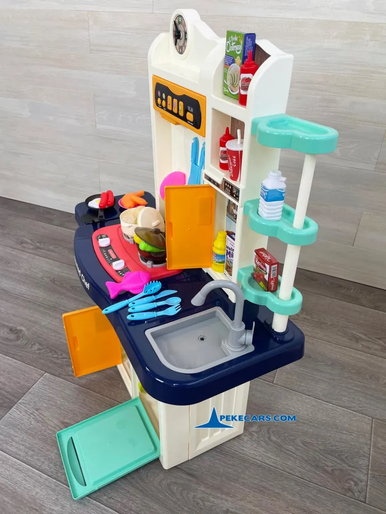 cocina de juguete de madera talented chef detalle izquierda