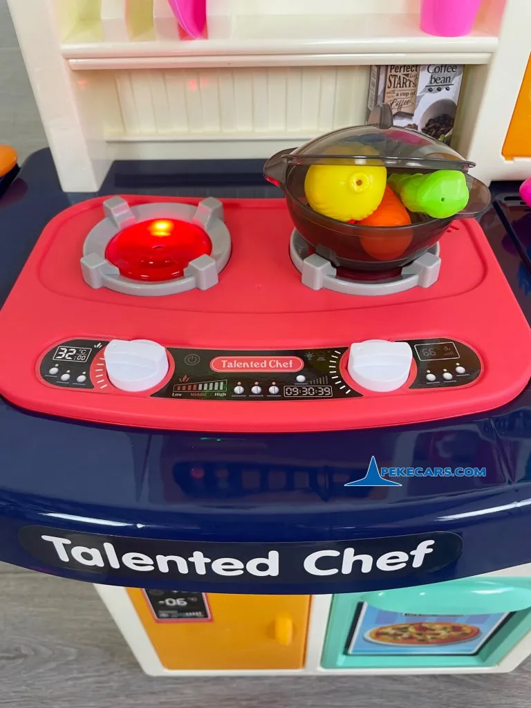 cocina de juguetes grandes talented chef comida y accesorios