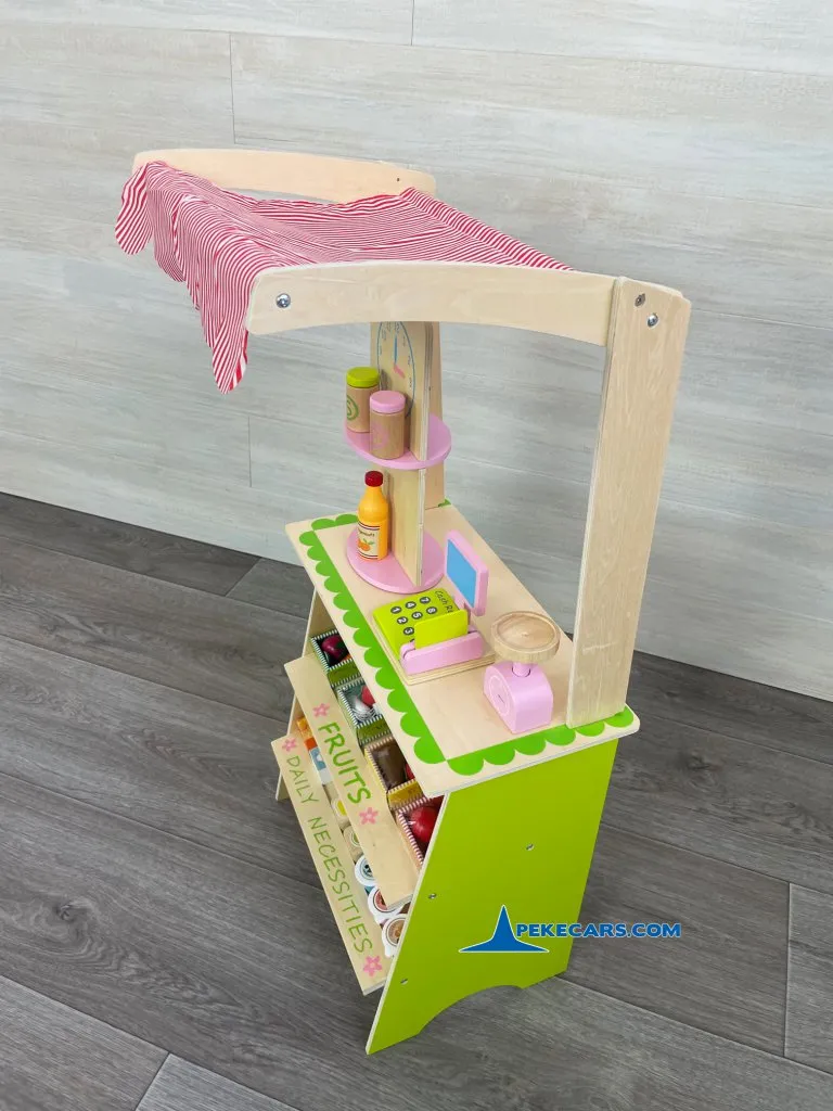 cocina de juguete para niñas mercadillo infantil accesorios derecha