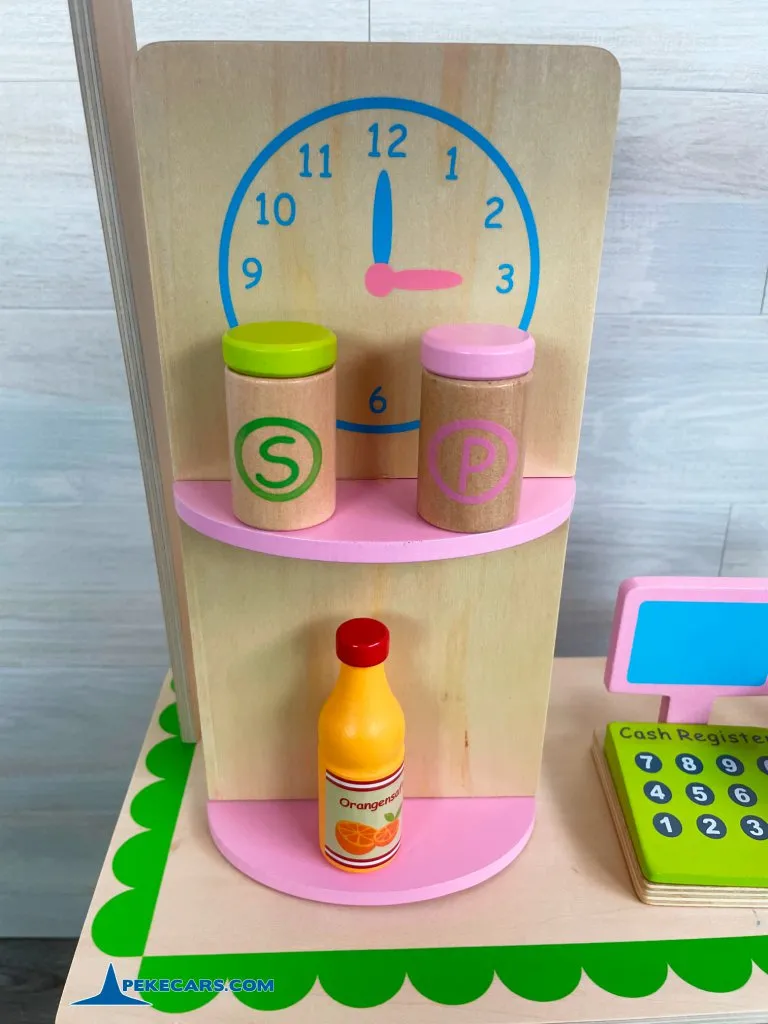 cocina de juguete de madera mercadillo infantil accesorios detalles