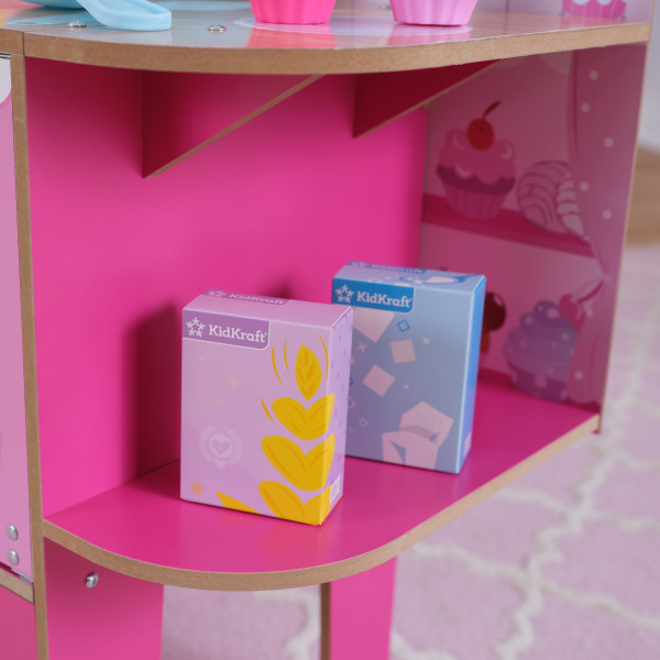 Kidkraft Panaderia y Cafeteria Minnie Mouse - estante