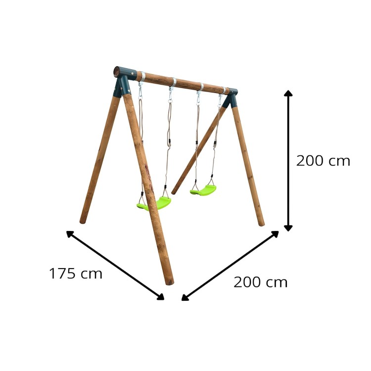 Columpio Doble Masgames KABA medidas