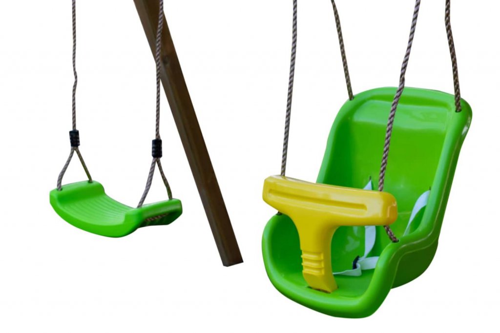 Columpio Infantil Nori con asiento bebe - zoom asiento bebe