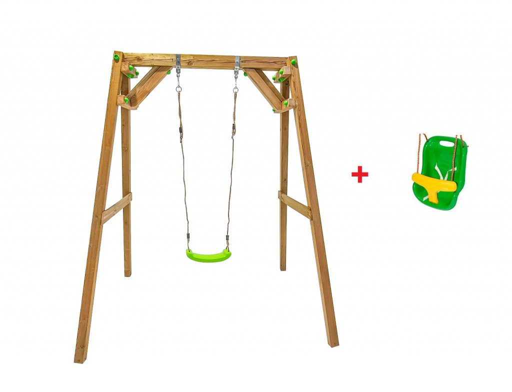 Columpio Infantil Xylo Individual con asiento bebe