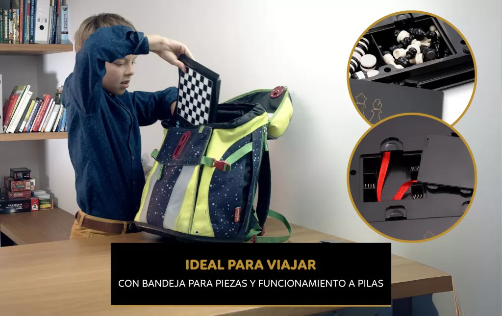 Millennium Chess School ideal para viajar