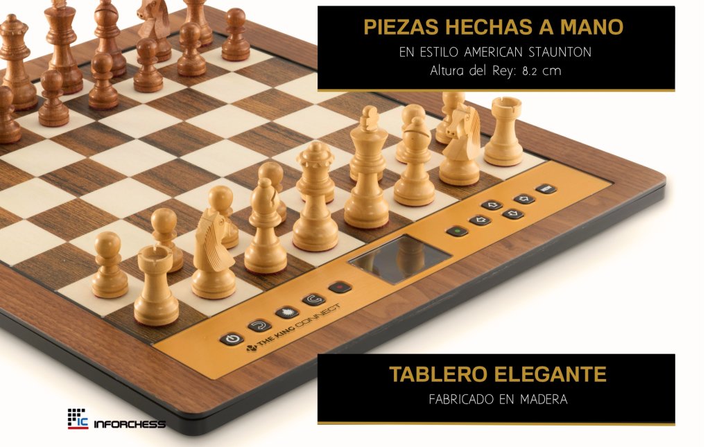 The King Connect Edicion Standard Tablero Electronico Ajedrez