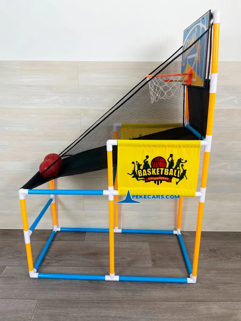 Juego electronico baloncesto detalle lado