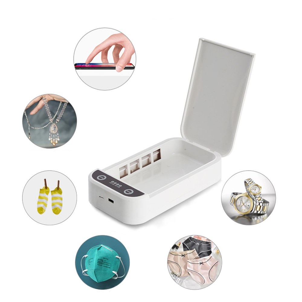 Caja esterilizadora blanca usos