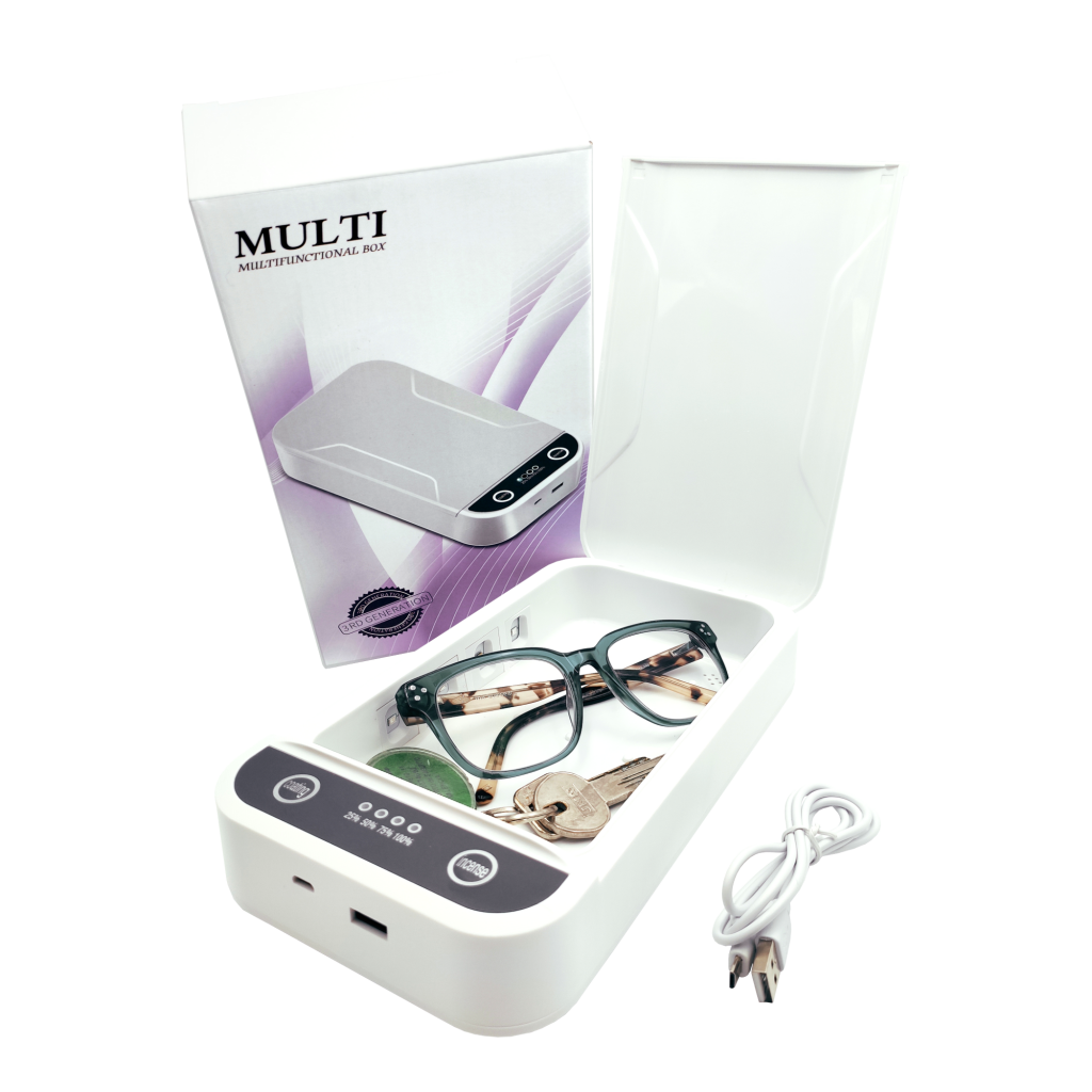 Caja esterilizadora blanca