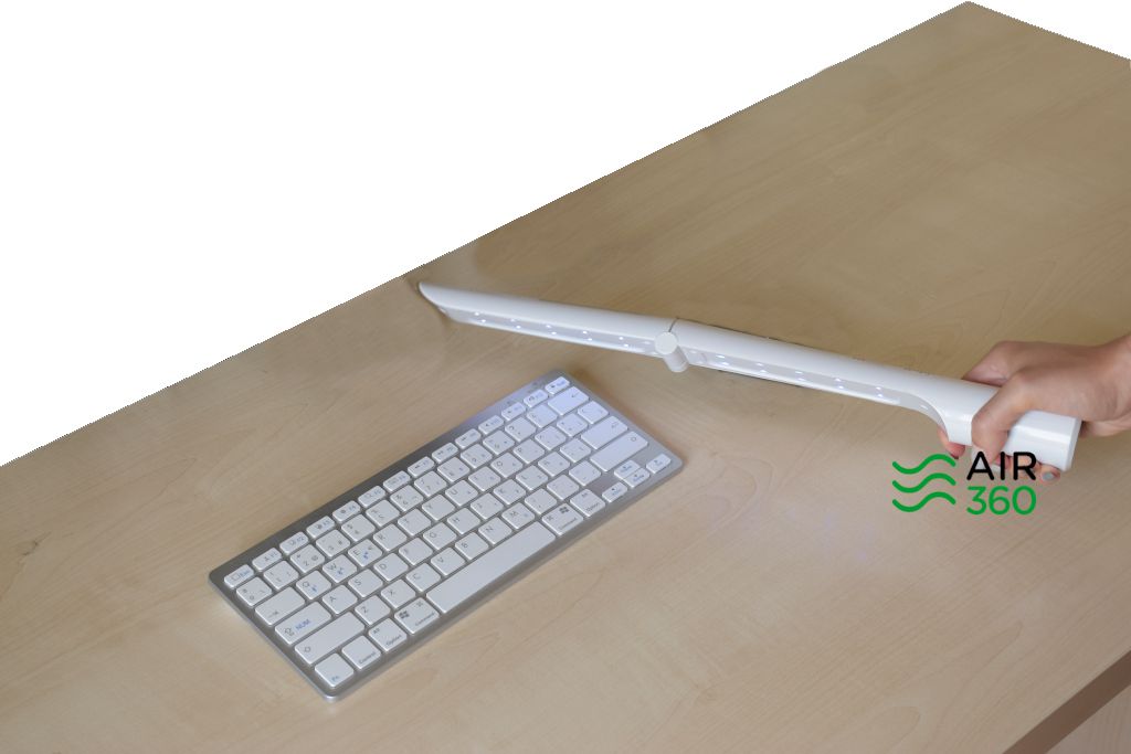 varita desinfección air360 funcionamiento