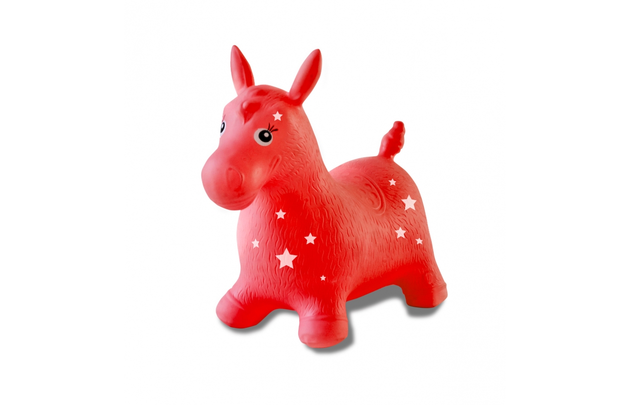 caballo rojo para niños