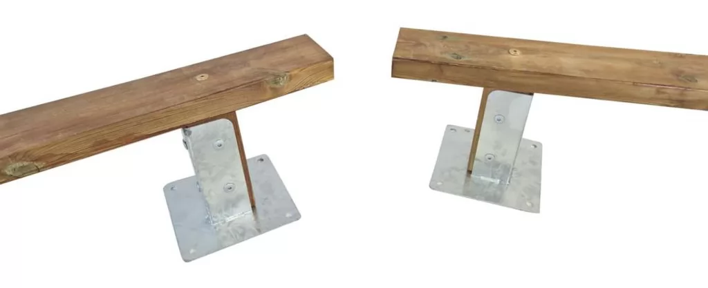 Barras de Equilibrio Masgames Indiana Horeca - zoom anclajes