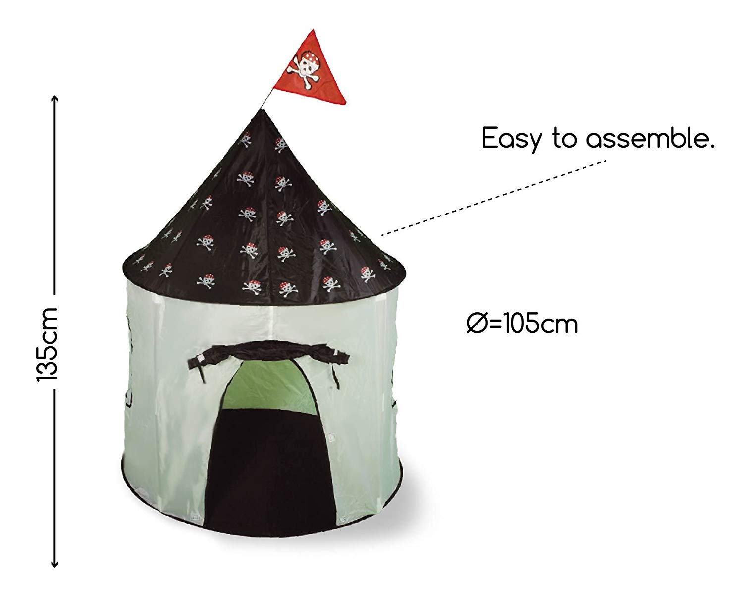 Tienda piratas - medidas