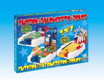 FUTBOL MAS BALONCESTO MAS BOLOS