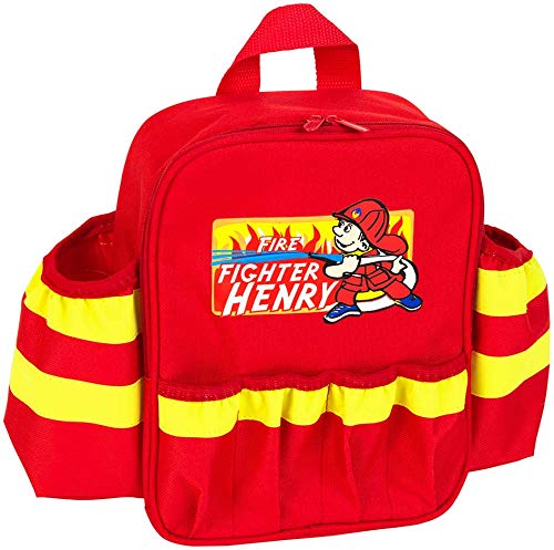 mochila de bomberos para niños