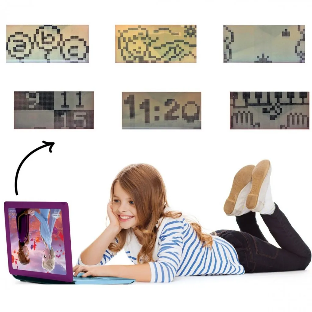 Ordenador portátil educativo y bilingüe Frozen 2 - pantalla