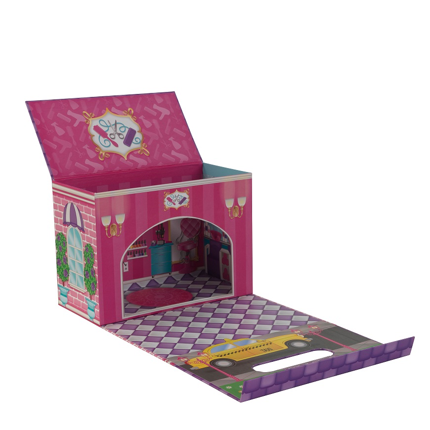 Set Salon de Belleza Plegable y Portatil Kidkraft 63387 - vista tejado