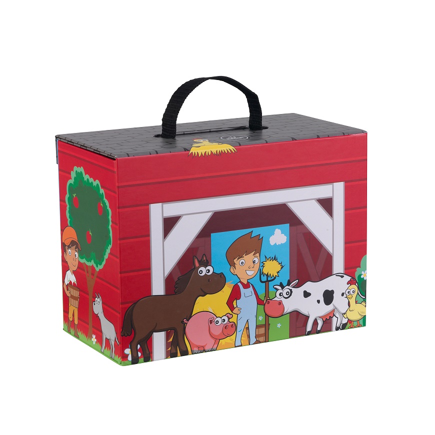 Set de Granja Plegable y Portatil Kidkraft 63386 - vista delantera