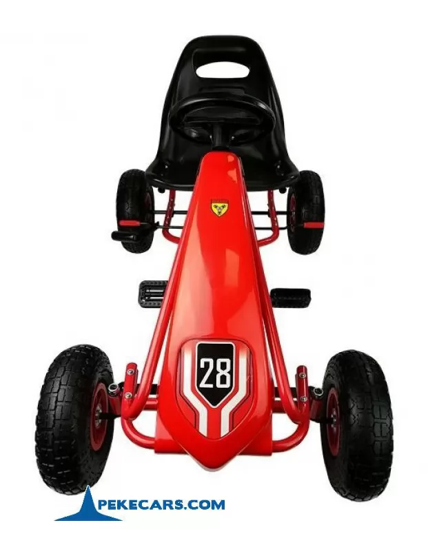 Kart a pedales Champion Red Edition frontal