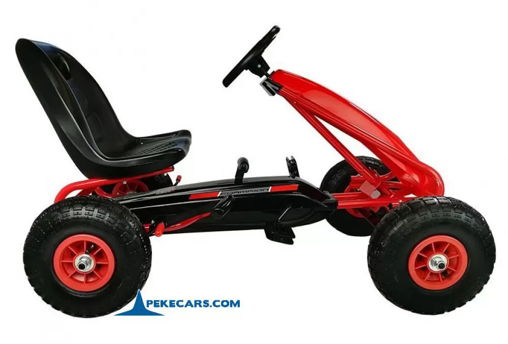 Kart a pedales Champion Red Edition lateral