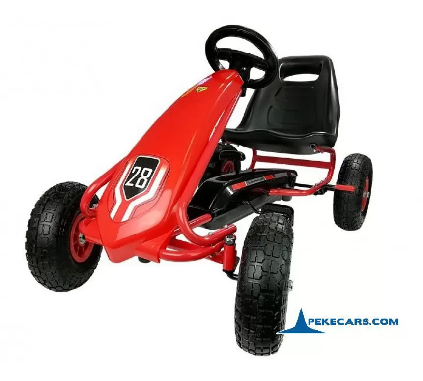 Kart a pedales Champion Red Edition vista principal
