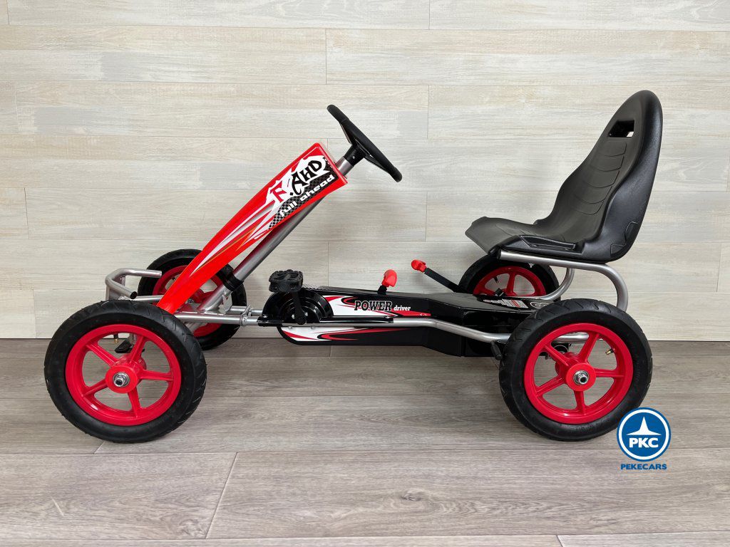 KART DEPORTIVO ROJO lateral