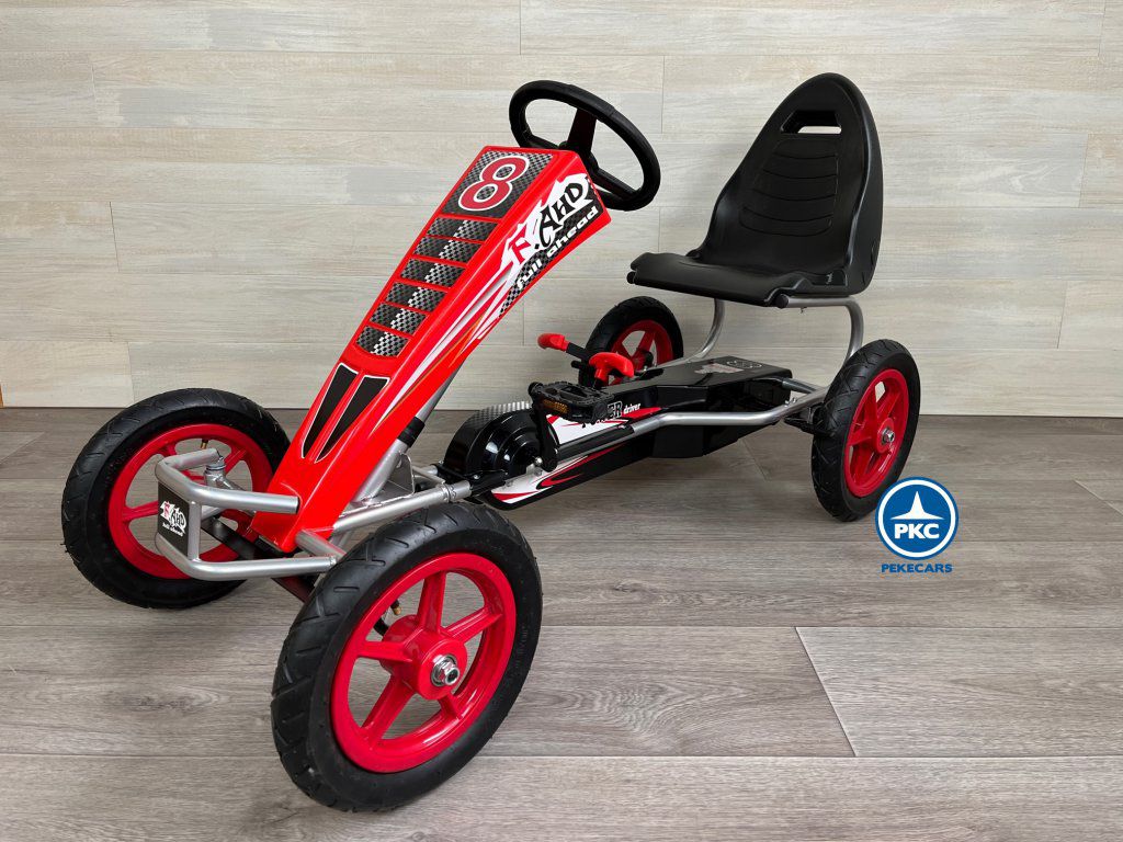 KART DEPORTIVO ROJO perspectiva