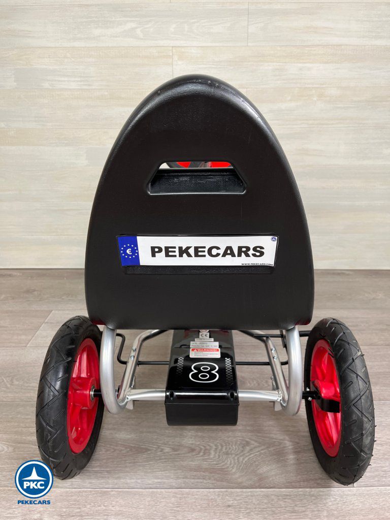 KART DEPORTIVO ROJO parte trasera
