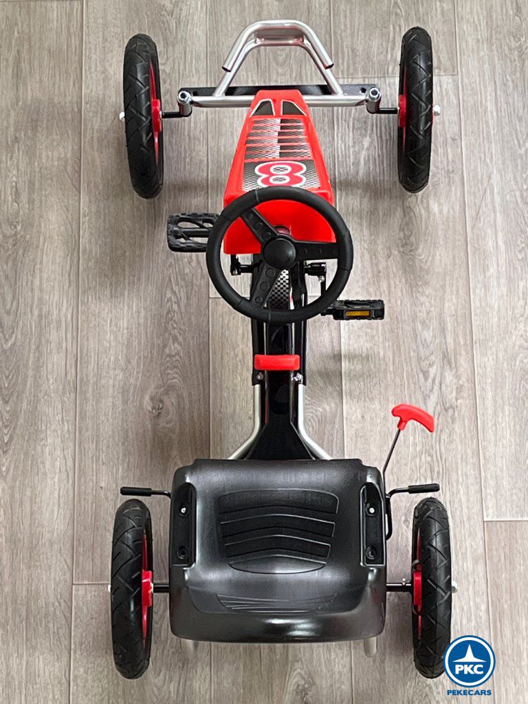 KART DEPORTIVO ROJO desde arriba