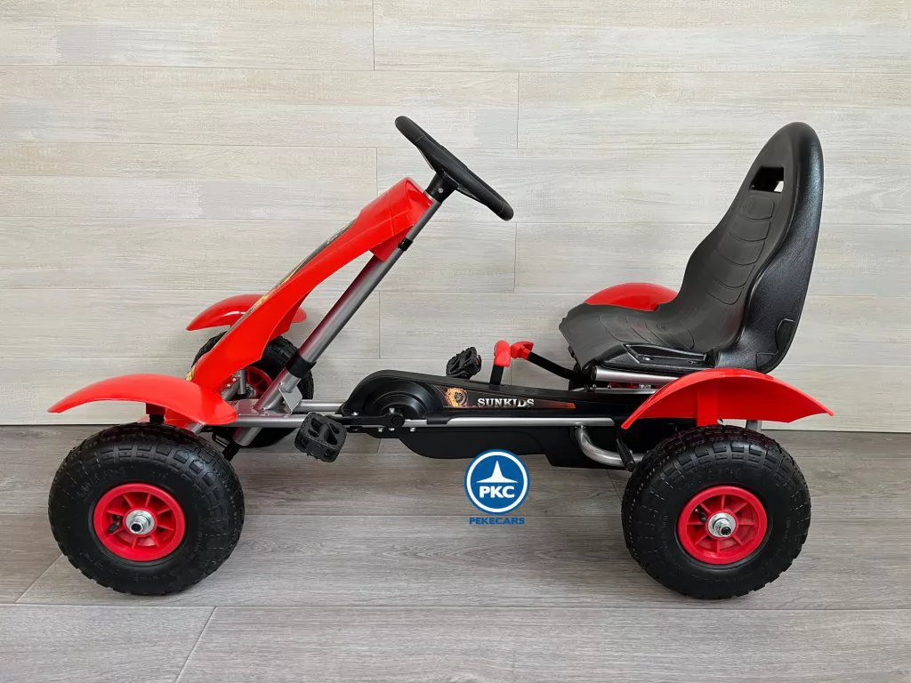 KART A PEDALES F618 ROJO