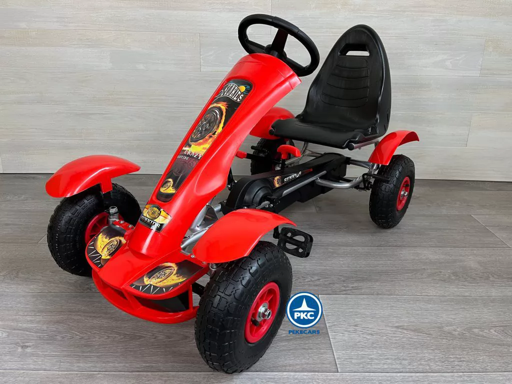 KART A PEDALES F618 ROJO